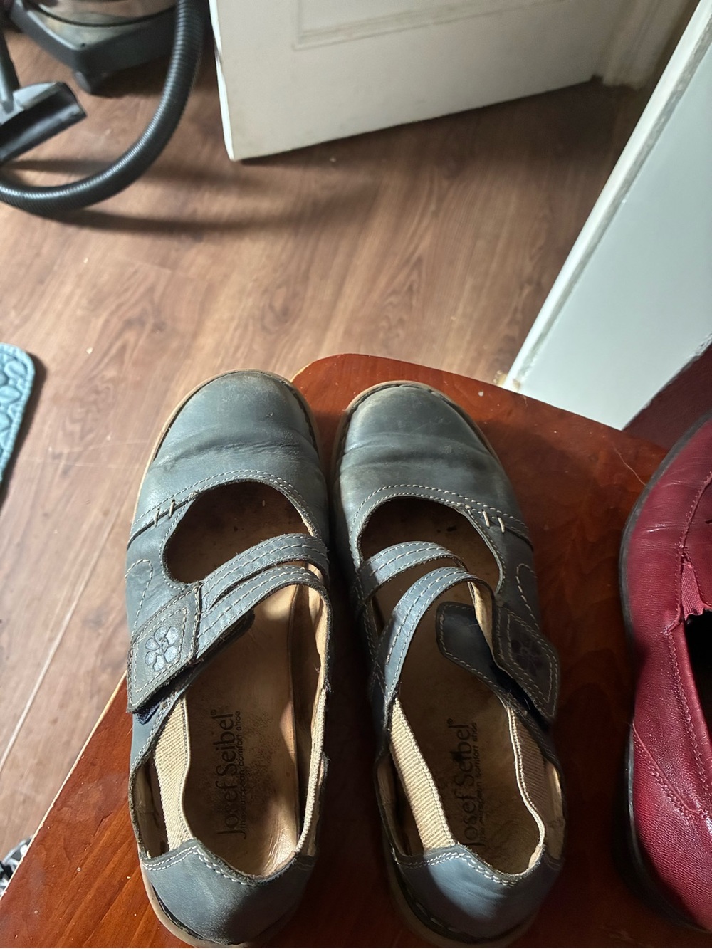 Josef Seibel Navy Mary Jane Comfort Shoes